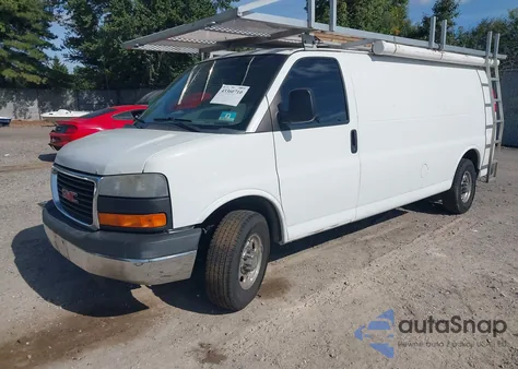 2015 GMC Savana 3500 Work Van from USA, damaged, VIN 1GTZ7UCG1F1110609